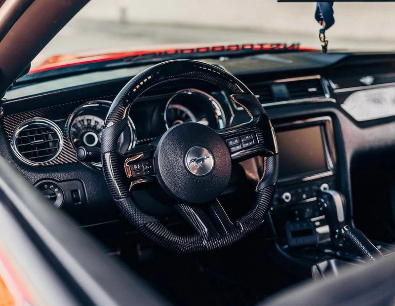 Load image into Gallery viewer, Ford Mustang (2010 - 2014) S197 Steering Wheel (Button surround trims not included) - FSPE
