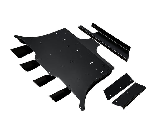 Ford Mustang (2018 - 2023) Ecoboost ATHENA Rear Diffuser & Spats - FSPE