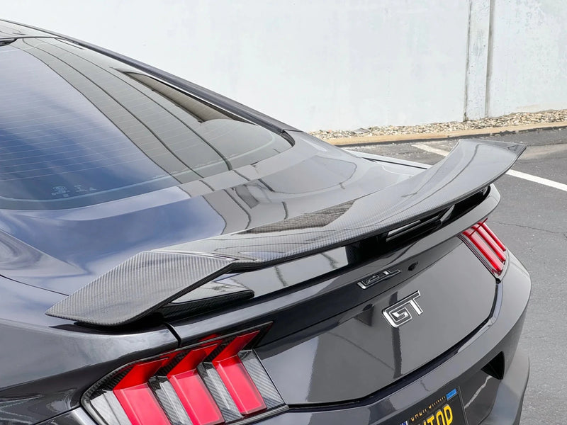 Load image into Gallery viewer, Ford Mustang (2024 - Current) - Carbon Fiber Performance Pack Wing - FSPE

