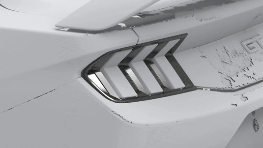 Ford Mustang (2024 - Current) - Dry Carbon Taillight Cover - FSPE