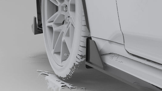 Ford Mustang (2024 - Current) Front Splash Guard - FSPE