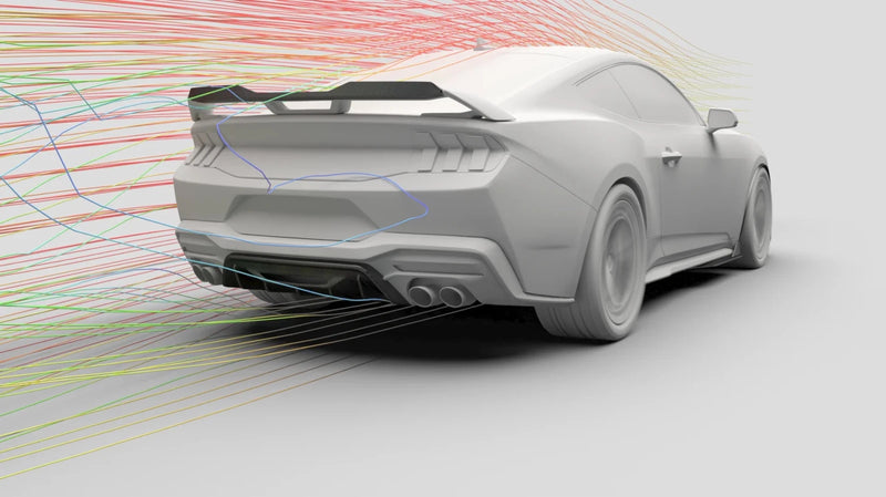 Load image into Gallery viewer, Ford Mustang (2024 - Current) - Rear Diffuser - FSPE
