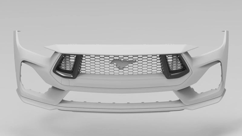 Load image into Gallery viewer, Ford Mustang GT (2024 - Current) - Dry Carbon Grille Inserts - FSPE
