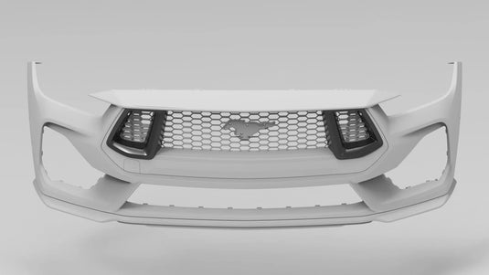 Ford Mustang GT (2024 - Current) - Dry Carbon Grille Inserts - FSPE