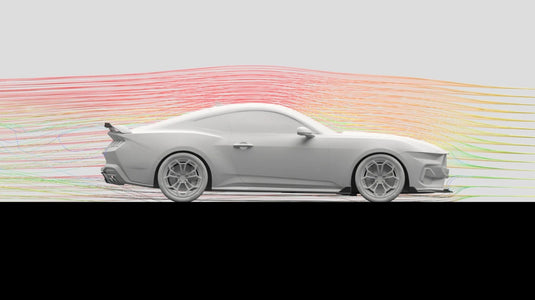 Ford Mustang GT (2024 - Current ) - Dry Carbon Hood Vent - FSPE