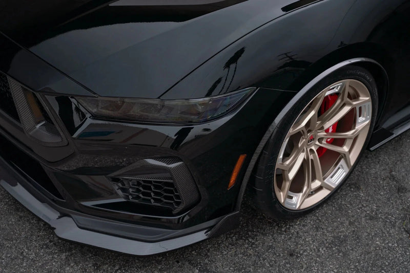Load image into Gallery viewer, Ford Mustang GT (2024 - Current) - Dry Carbon Side Grille Trim Cover - FSPE
