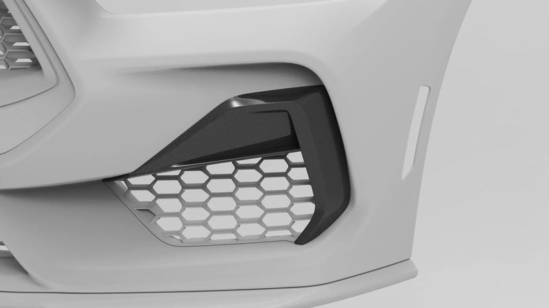 Load image into Gallery viewer, Ford Mustang GT (2024 - Current) - Dry Carbon Side Grille Trim Cover - FSPE
