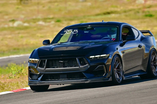 Ford Mustang GT (2024 - Current) - Dry Carbon Side Grille Trim Cover - FSPE