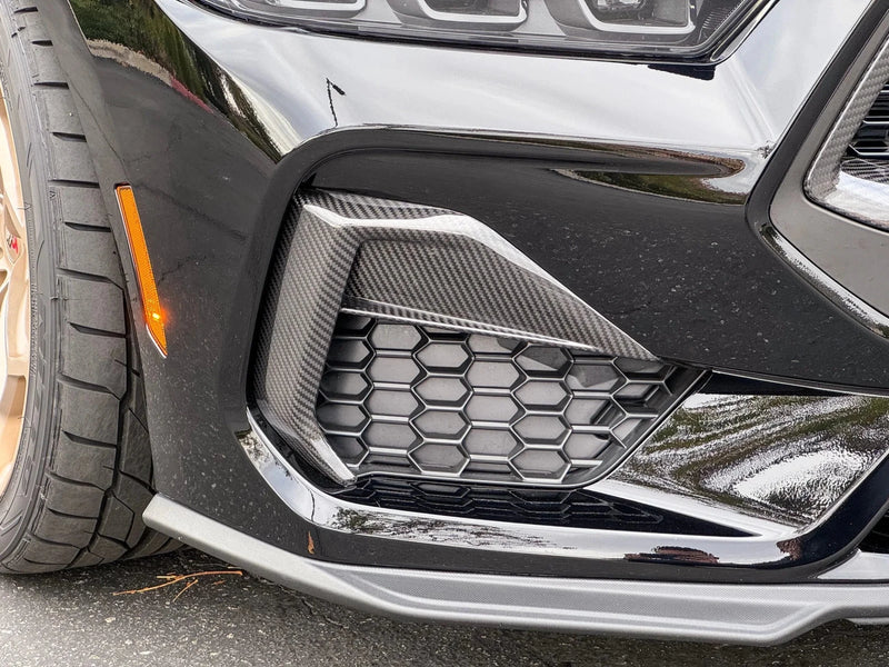 Load image into Gallery viewer, Ford Mustang GT (2024 - Current) - Dry Carbon Side Grille Trim Cover - FSPE
