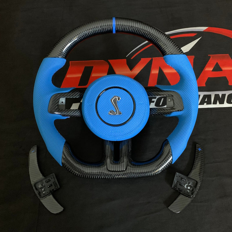 Load image into Gallery viewer, Ford Mustang S550 (2018 - 2023) Steering Wheel - FSPE
