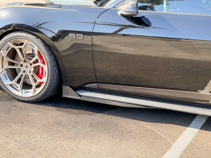 Ford Mustang S650 (2024 - 25) Side Skirt Extensions - FSPE