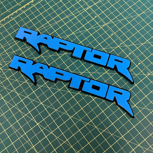 Ford Raptor Door Emblems (F150, Ranger, Bronco) - sold as a pair - FSPE