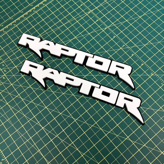 Ford Raptor Door Emblems (F150, Ranger, Bronco) - sold as a pair - FSPE