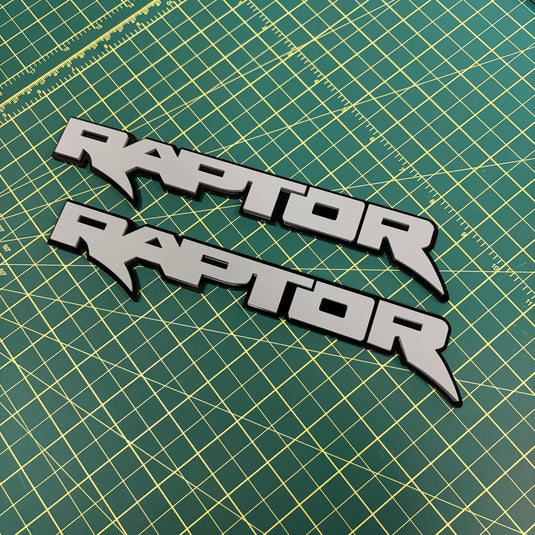 Ford Raptor Door Emblems (F150, Ranger, Bronco) - sold as a pair - FSPE