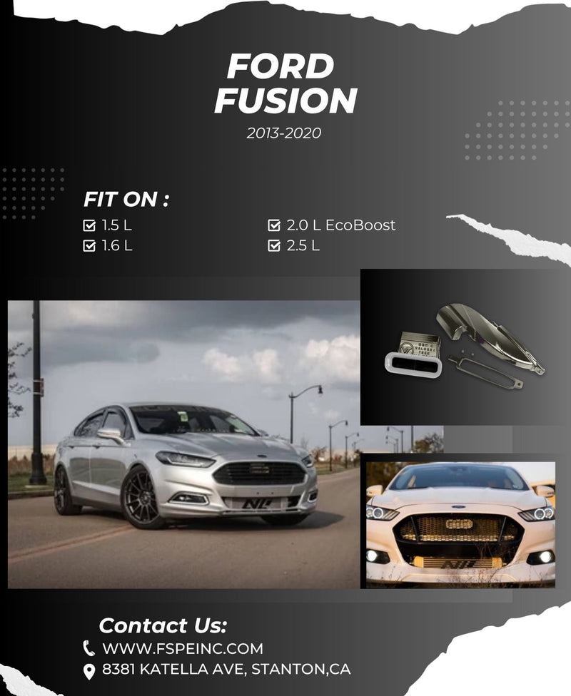 Load image into Gallery viewer, Ford Fusion (2013-2020) BIG MOUTH Ram Air Intake Snorkel (1.5L / 1.6L / 2.0L EcoBoost/2.5L)
