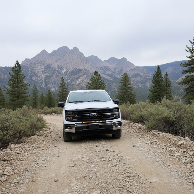Load image into Gallery viewer, 2024+ Ford F150 Tremor 30in Light Bar Standard Bumper - SLIM
