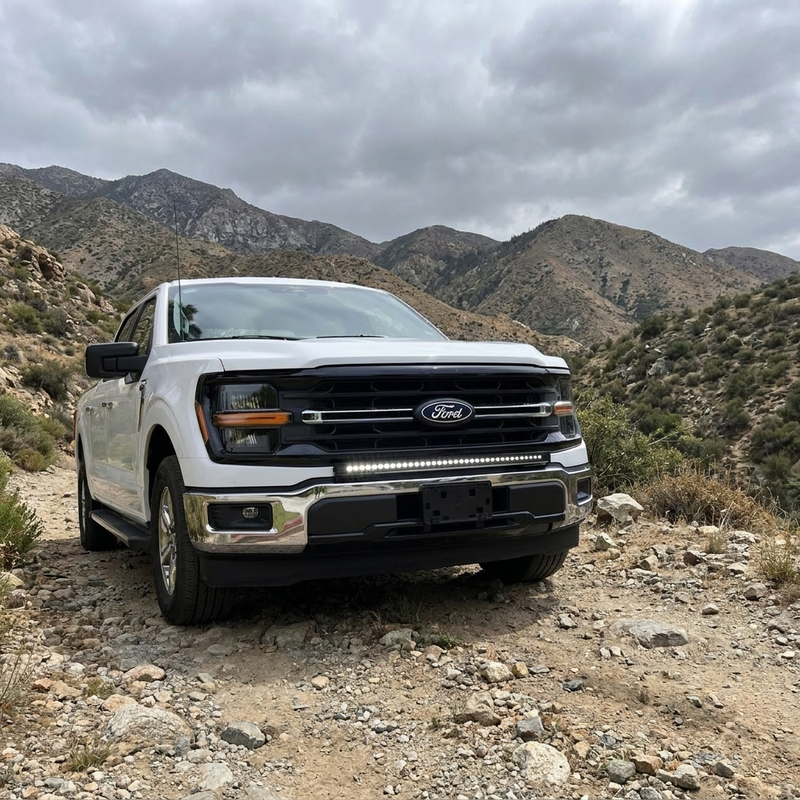 Load image into Gallery viewer, 2024+ Ford F150 Tremor 40in Light Bar Standard Bumper - SLIM
