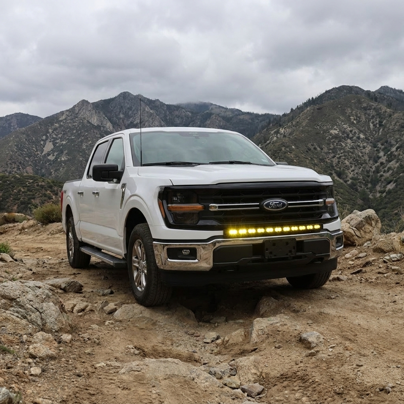 Load image into Gallery viewer, 2024+ Ford F150 Tremor 40in Light Bar Standard Bumper - PRO
