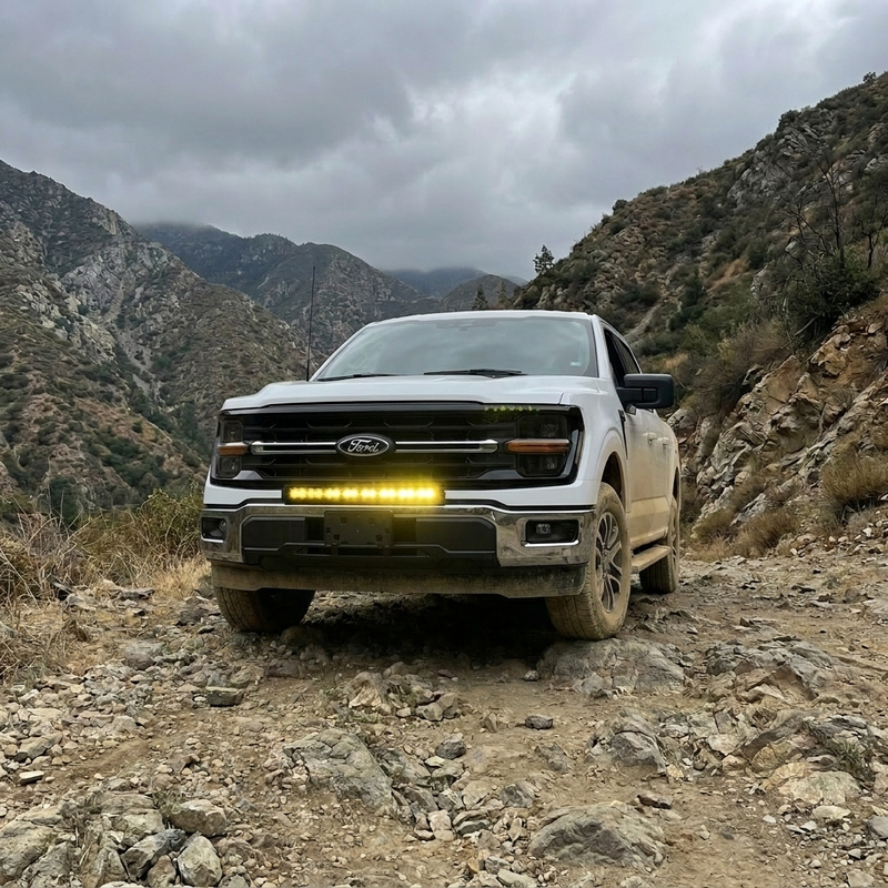 Load image into Gallery viewer, 2024+ Ford F150 Tremor 30in Light Bar Standard Bumper - PRO
