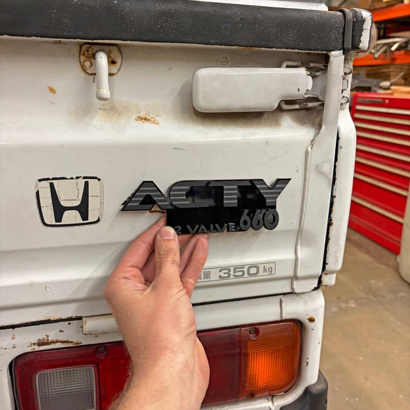 Load image into Gallery viewer, Honda Acty HA(1 - 4) (1988 - 1999) Tailgate / Rear Emblem(s) - FSPE
