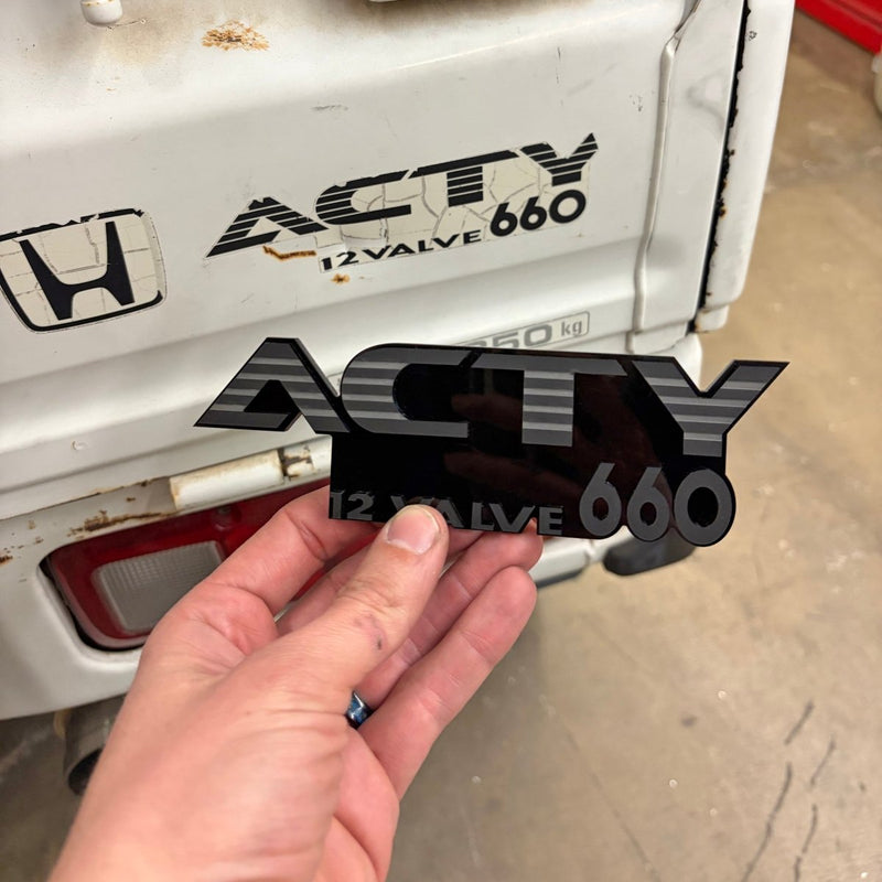 Load image into Gallery viewer, Honda Acty HA(1 - 4) (1988 - 1999) Tailgate / Rear Emblem(s) - FSPE
