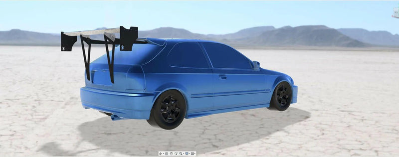 Load image into Gallery viewer, Honda Civic Hatchback (1996 - 2000) Big Wang Kit - FSPE
