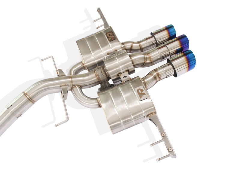 Load image into Gallery viewer, Honda FK8 Type R Titanium Valved Exhaust System - FSPE
