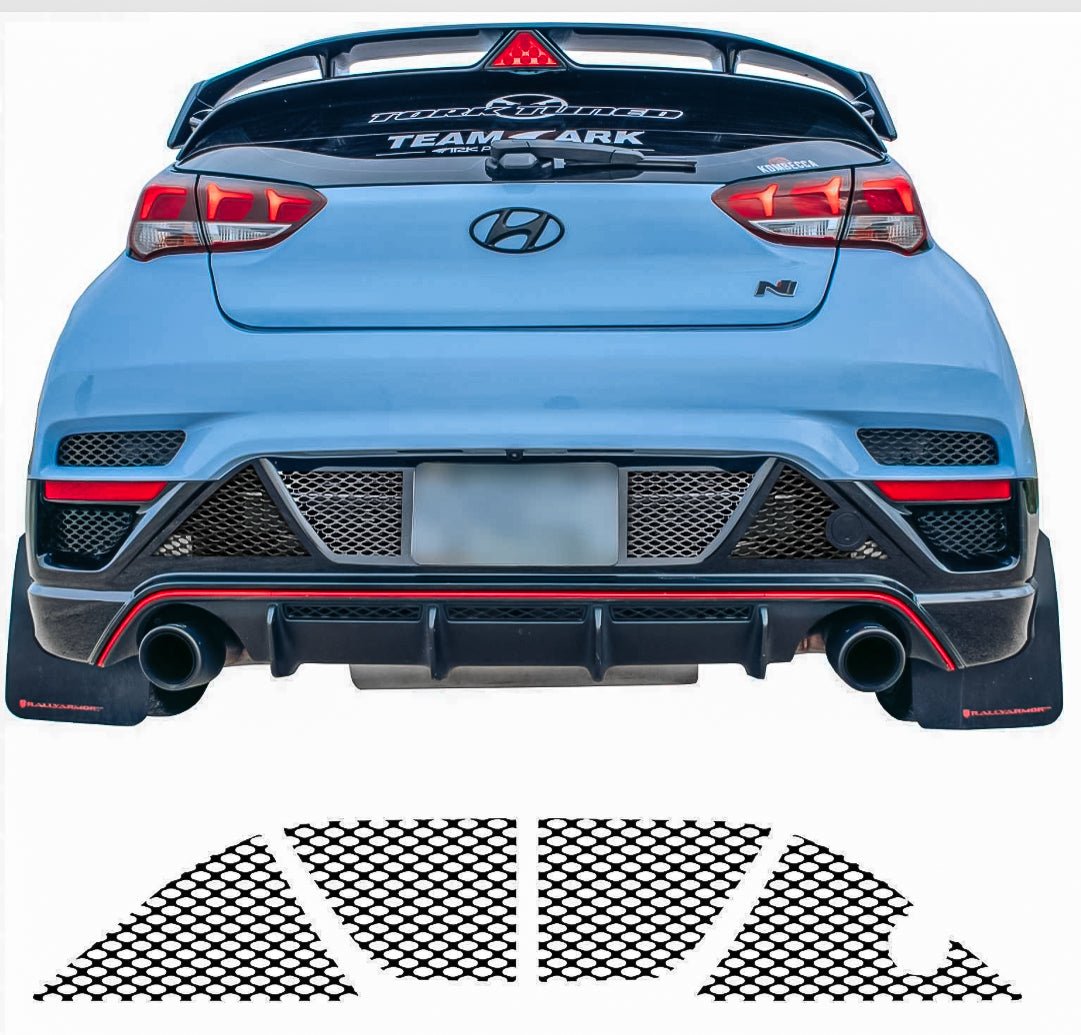 Hyundai Veloster N (20192022) Rear Bumper Mesh FSPE
