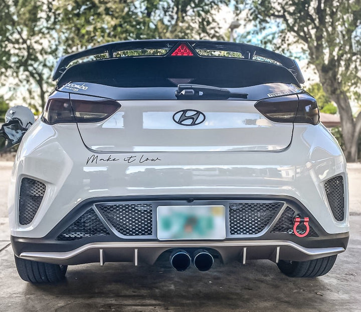 Hyundai Veloster Non "N" Version (2019-2021) Rear Bumper Mesh – FSPE