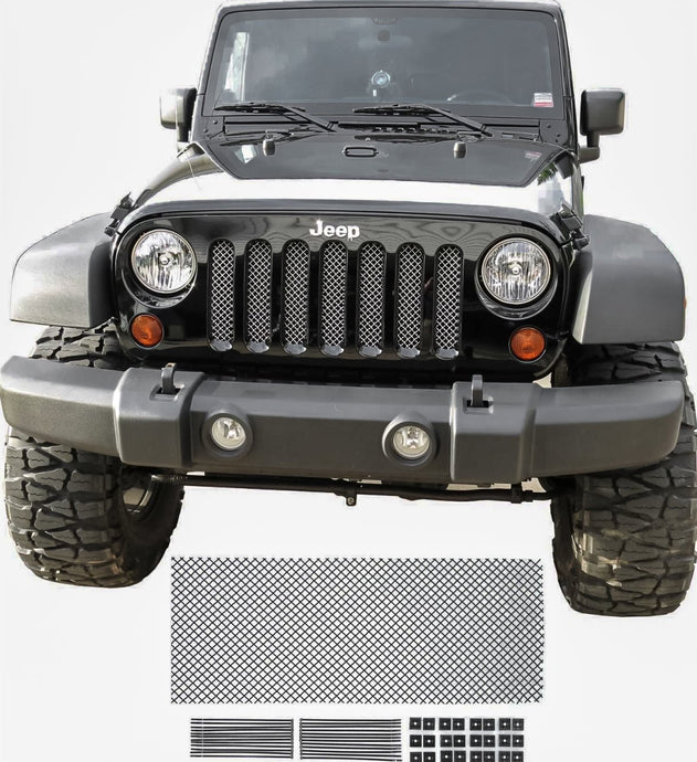 Jeep Wrangler JK (2007 - 2017) Mesh Grill Kit - FSPE
