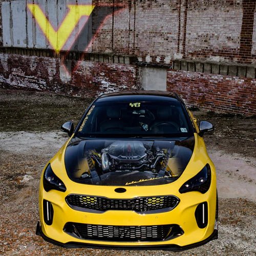 Kia Stinger (2018 - 2023) Dual BIG MOUTH Ram Air Intake Snorkels - FSPE