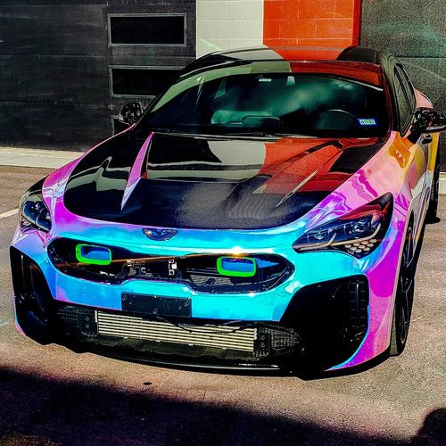 Kia Stinger (2018 - 2023) Dual BIG MOUTH Ram Air Intake Snorkels - FSPE