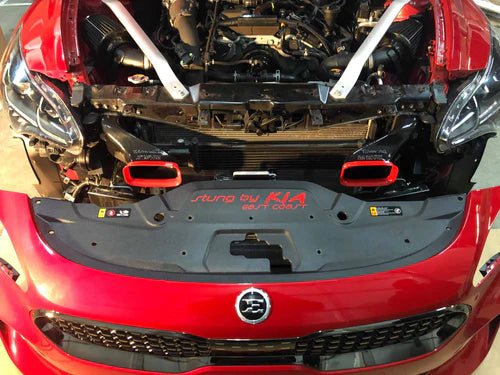 Load image into Gallery viewer, Kia Stinger (2018 - 2023) Dual BIG MOUTH Ram Air Intake Snorkels - FSPE
