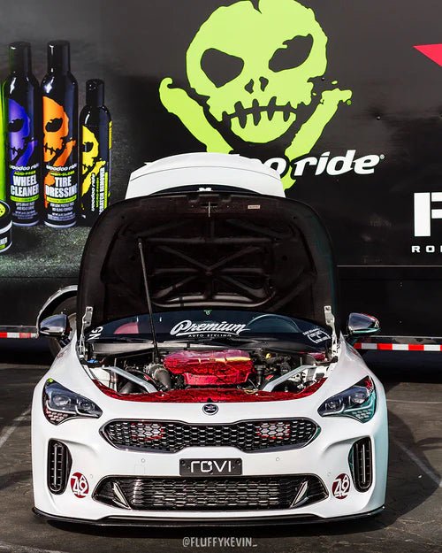 Kia Stinger (2018 - 2023) Dual BIG MOUTH Ram Air Intake Snorkels - FSPE