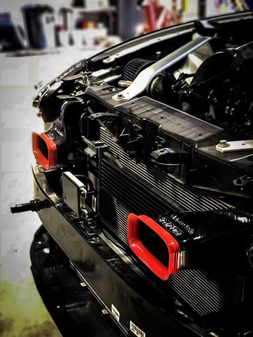 Load image into Gallery viewer, Kia Stinger (2018 - 2023) Dual BIG MOUTH Ram Air Intake Snorkels - FSPE
