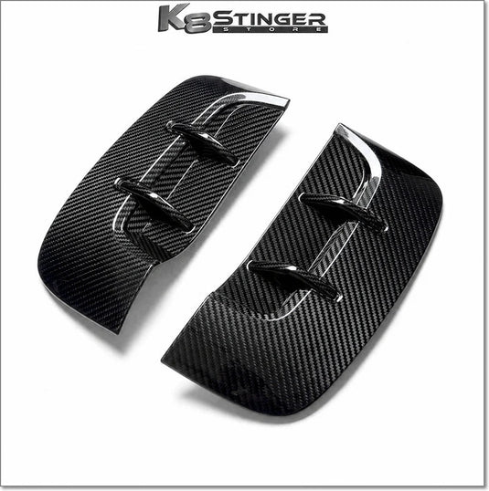 Kia Stinger (2018-23 GT / 2020-2023 GT Line) - K8SS Genuine Carbon Fiber Fender Vents - FSPE