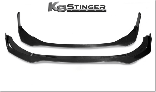 Kia Stinger - Adro Carbon Fiber Front Lip V2 - FSPE