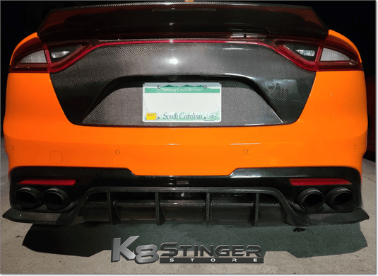 Kia Stinger - Adro Carbon Fiber Rear Diffuser V2 - FSPE