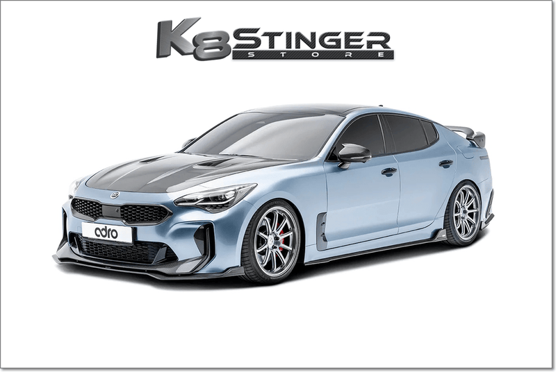 Load image into Gallery viewer, Kia Stinger - Adro Carbon Fiber Side Skirts V2 - FSPE
