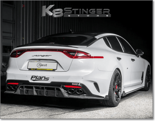 Kia Stinger - Adro Carbon Fiber Trunk Spoiler V2 - FSPE