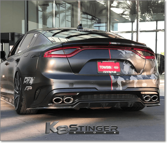Kia Stinger - Adro Carbon Fiber Trunk Spoiler V2 - FSPE
