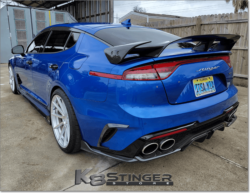 Load image into Gallery viewer, Kia Stinger - Adro Carbon Fiber Trunk Spoiler V3 - FSPE
