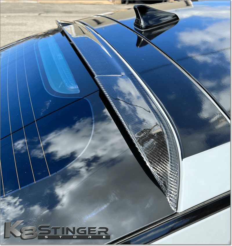 Load image into Gallery viewer, Kia Stinger - Carbon Fiber Roof Spoiler - FSPE

