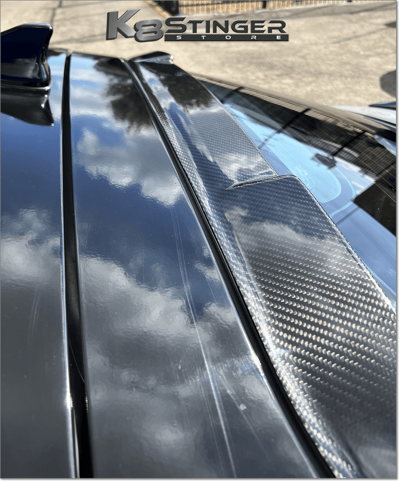 Load image into Gallery viewer, Kia Stinger - Carbon Fiber Roof Spoiler - FSPE
