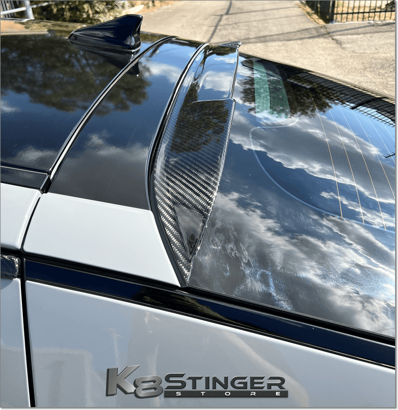 Load image into Gallery viewer, Kia Stinger - Carbon Fiber Roof Spoiler - FSPE
