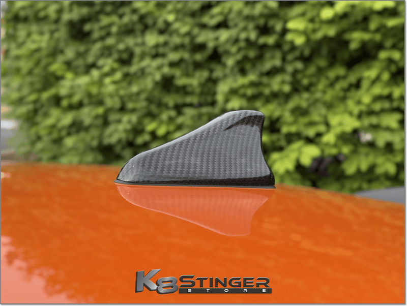 Load image into Gallery viewer, Kia Stinger - Carbon Fiber Shark Fin Antenna Cover - FSPE
