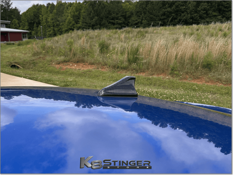Load image into Gallery viewer, Kia Stinger - Carbon Fiber Shark Fin Antenna Cover - FSPE
