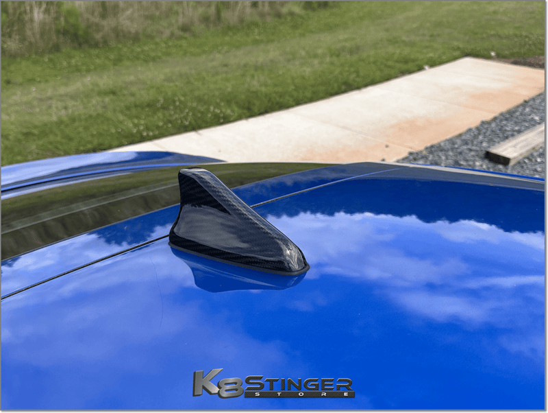 Load image into Gallery viewer, Kia Stinger - Carbon Fiber Shark Fin Antenna Cover - FSPE
