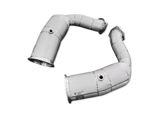 Lamborghini Urus MaxFlow Heat - Shielded Downpipes - FSPE