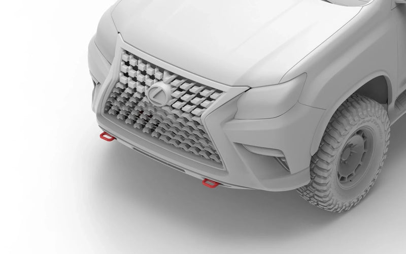 Load image into Gallery viewer, Lexus GX460 (2014 - 2023) - Front Recovery Points - FSPE
